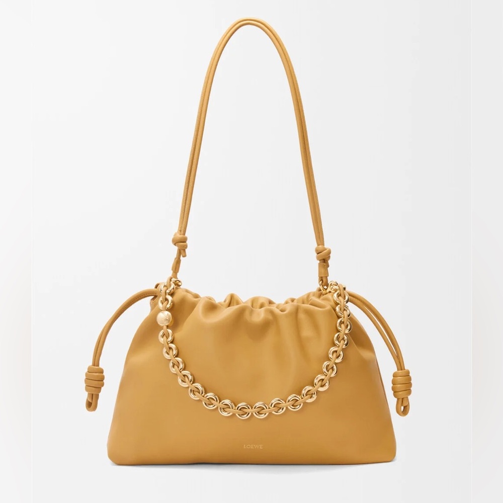 Loewe Large Flamenco donut Leather Chain Shoulder Bag - Picture 1 of 8